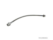 P2M Phase 2 Stainless Steel Braided Clutch Line for Honda Accord 6 speed 08