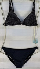 Andie Swim x Demi Moore The Tropez Top And Bottom Two Piece Bikini Set Size L