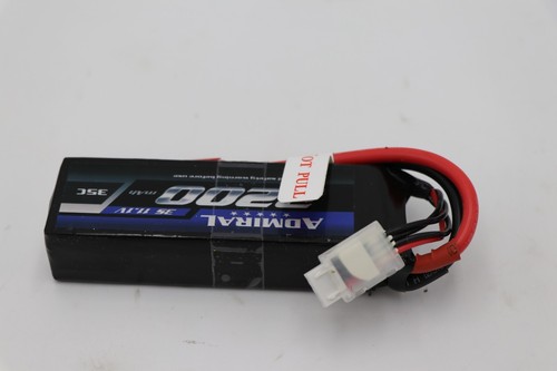 Batteria LiPo Admiral 2200mAh 3S 11.1V 35C con connettore XT60 NUOVA - Foto 2 di 4