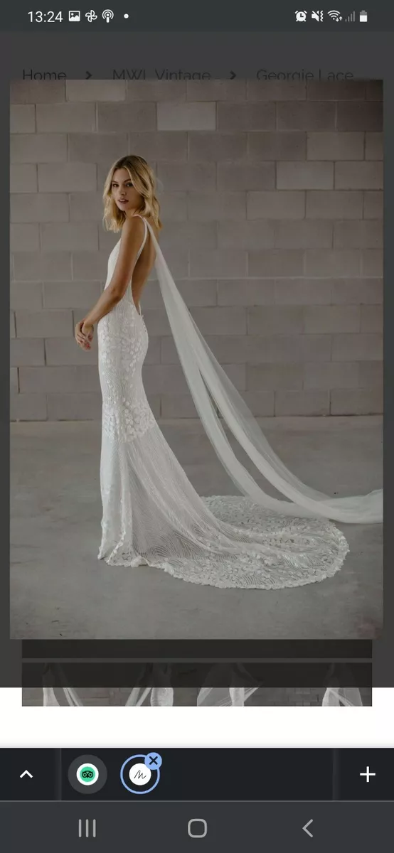 Georgie made top with love bridal
