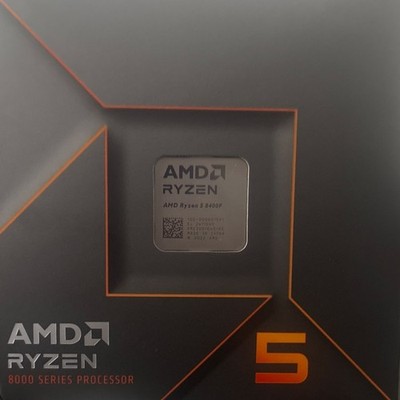 AMD Ryzen 5 8400F 6-Core 12-Thread 4.7GHz 22MB Cache Socket AM5 Processor