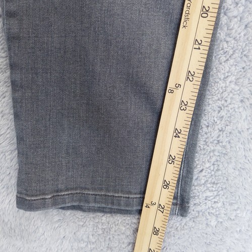 J. Jill Denim Boyfriend Straight Leg Ankle Jeans Womens Gray Mid-Rise Size 12P - Picture 11 of 17