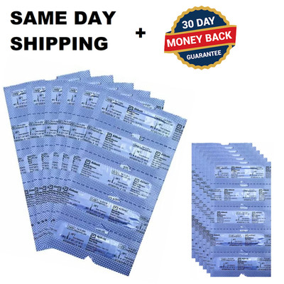 Same day   50 Precision Xtra Blood Glucose Test Strips Sealed NEW Exp 2026