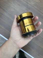 Rapid Rectilinear Brass Large Format Lens 5x7, Petzval lens, 4x5, Vintage