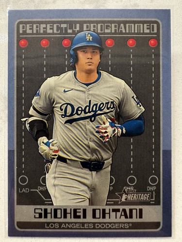 2024 Topps Heritage High Number Shohei Ohtani Perfectly Programmed #PP-2