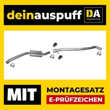 Auspuffanlage für BMW X3 E83 3.0 d Auspuff G822