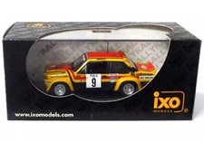 1/43 Fiat 131 Abarth Gr.4 Rally Monte Carlo 1980 #9 Orange x Red DiecastItem S