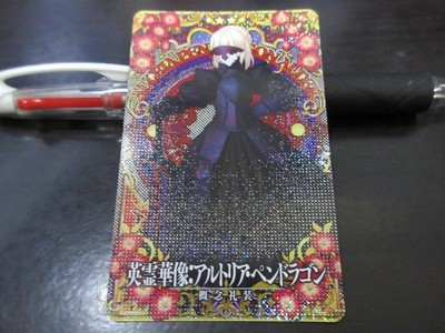 FGO Fate Grand Order Arcade-Karte Held Skulptur Artoria Pendragon Alter a Altria