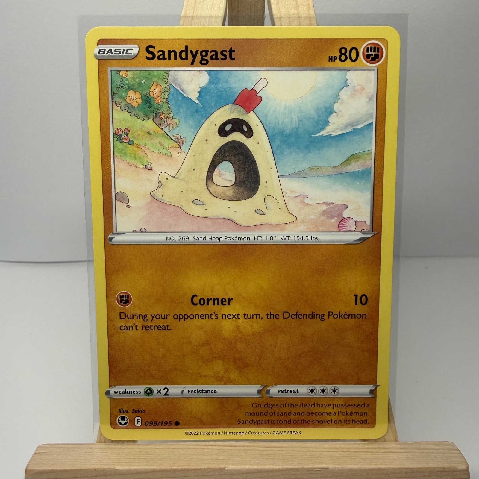 Sandygast 99/195 Silver Tempest Pokemon TCG