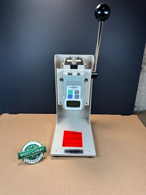 Shimpo FGE-1X Digital Force Gauge w/ FGS-50S Manual Leveler Test Stand