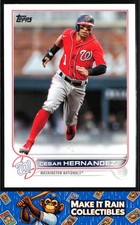 Cesar Hernandez 2022 Topps Update #US299 Washington Nationals Baseball