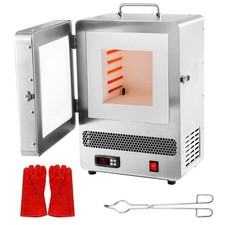 Uimoso Tabletop Electric Kiln 1500W 2192 for Wax, Casting, and Clay Projects