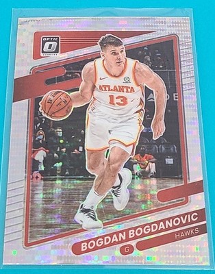 2021 Optic Fast Break Holo #32 Bogdan Bogdanovic Atl Hawks Basketball Card E4