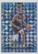 2023-24 Panini Mosaic Reactive Blue Mosaic Prizm Derrick Jones Jr #4 1a1r