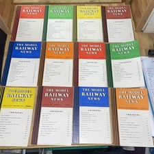 The Model Railway News 1944 Whole Year Of Magazines 12 Issues