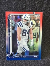 2025 Topps Chrome - Tyler Warren (RC) Red White & Blue Refractor #346 🔥 Colts