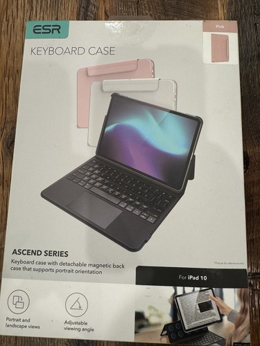 ESR iPad 11th(A16, 2025)/10th Gen Case with Keyboard, Keyboard Case with Trackpa - Bild 9 von 9