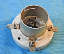 E.F.Johnson 123-0211-001 Ceramic Jumbo 4-Pin Tube Socket, 211 845, 250TH - New