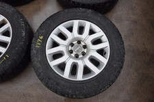 NISSAN PATHFINDER MK3 WHEELS  SILVER 225 60 R18 2017Y 4MM