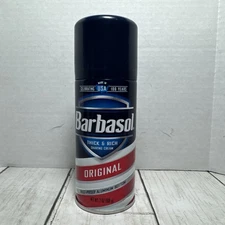Barbasol Thick & Rich Shaving Cream Original Rust-Proof Aluminum Bottom 7 Ounce