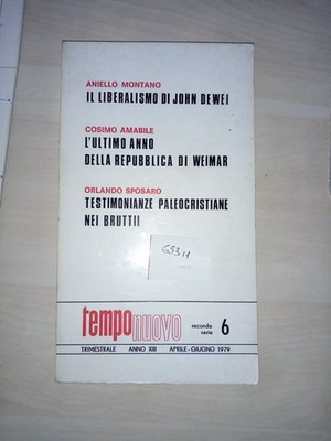 653N TEMPO NUOVO SECONDA SERIE N. 6 1979