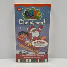 Dora the Explorer Christmas VHS 2002 Nickelodeon New Sealed