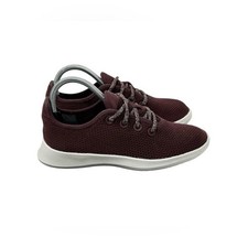Allbirds Tree Runners Mens 11 Burgundy Maroon Eucalyptus Fiber Sneakers Low Top