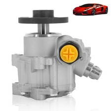 Power Steering Pump with Pulley Compatible with BMW X3 2007-2008 I6 3.0L, OE ...