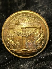 Original Civil War Confederate State of Georgia Button by Van Wort