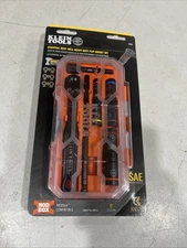 Klein Tools 65238 KNECT Essential Deep-Well Heavy-Duty Flip Socket Set SAE 7pc