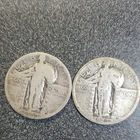 Standing Liberty Quarter 1929 & 1926 Silver 25C Lot of 2 #393