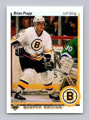 1990-91 Upper Deck French #2b Brian Propp Near Mint or Better