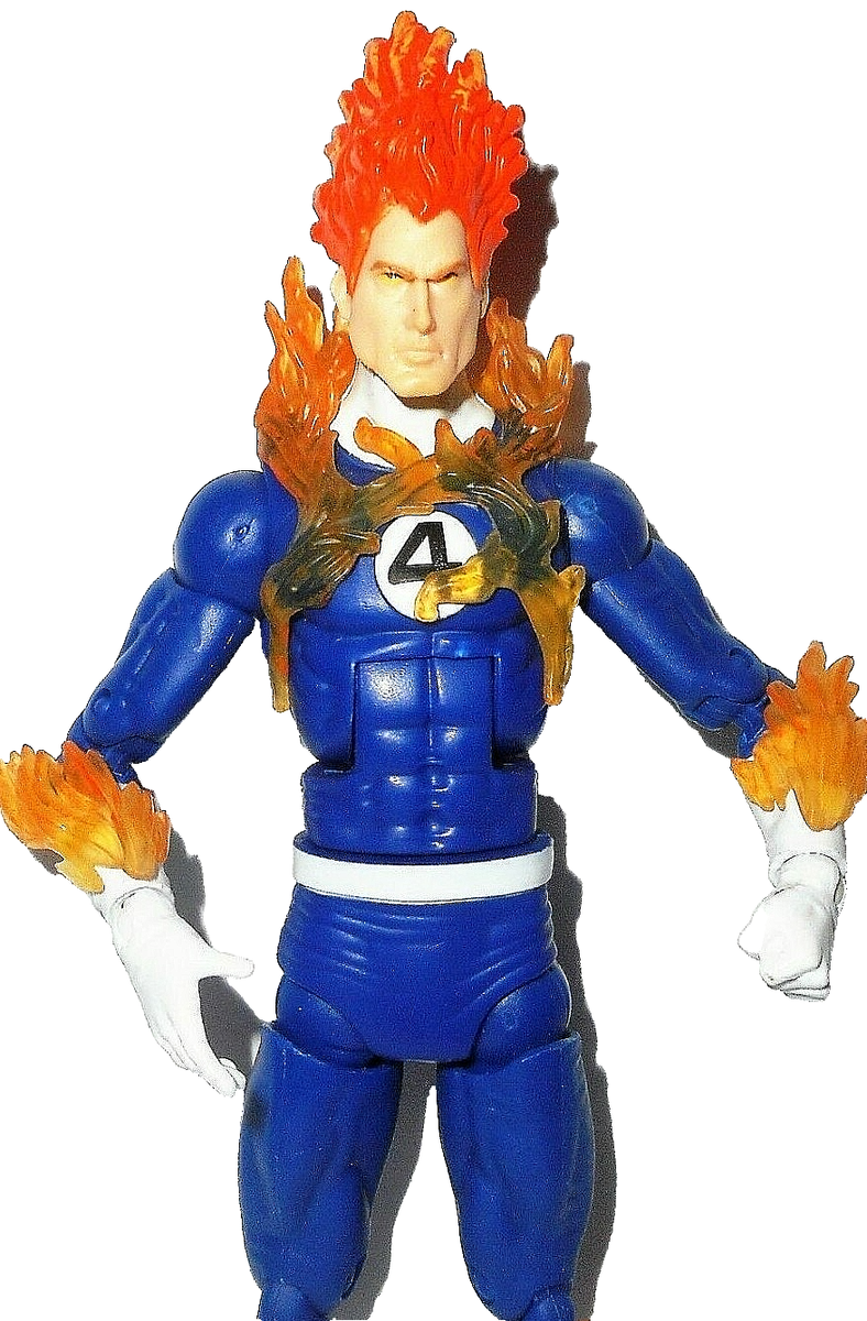 marvel legends HUMAN TORCH Johnny storm fantastic four ronan