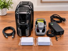 Zebra ZC350 Dual-Sided ID Card Printer Bundle 250 Lifetime Prints! ZC300 Upgrade