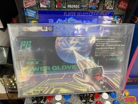 1989 Nintendo PAX Famicom Power Glove Accessory Japan Graded VGA 85 NM+ Sealed