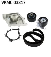Zahnriemensatz-mit-Wasserpumpe SKF VKMC 03317 PEUGEOT 3008 Monospace (0U_)