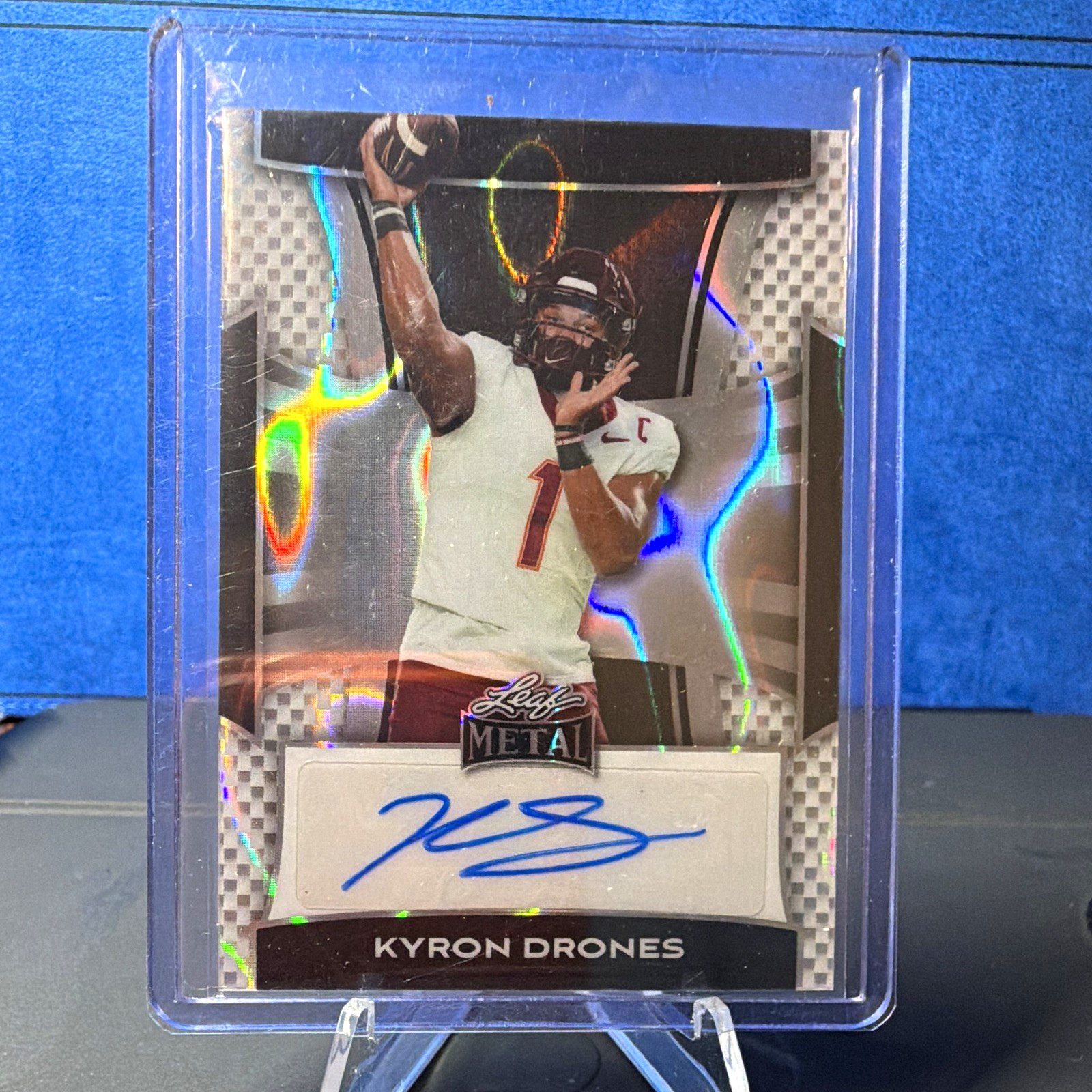 Leaf 2025 Metal Kyron Drones Virginia Tech Auto 8/15 #BA-KD1
