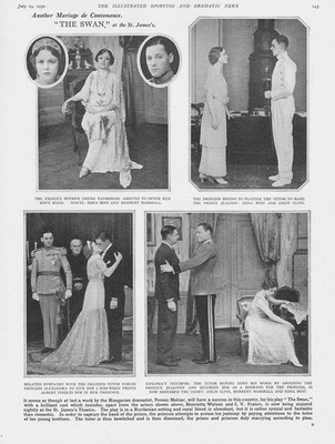 Szenen aus ''Der Schwan'' im St James's Theatre Vintage Print 1930
