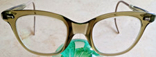 VINTAGE CESCO SAFETY GLASSES 6 1/2 L SAFETY GLASSES FRAMES WIRE TEMPLE ARM