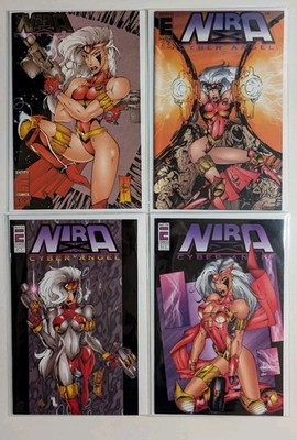 Nira X Cyberangel Complete Series Lot #1-4 Bill Maus Express 1994