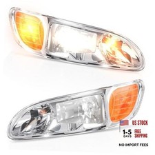 SEPEY Headlights for Peterbilt 386, Replacement Headlights Headlamps Assembly