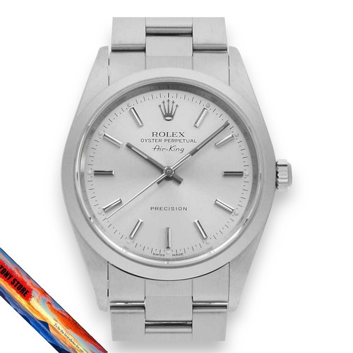 Rolex Air King 14000M Men’s Watch Silver Dial 16F4ROAU3490