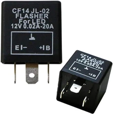 3-Pin CF14 EP35 Electronic LED Flasher Relay As LED Related Turn Signal Bulbs Hy