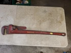 RIDGID 48" Heavy Duty Straight Pipe Wrench Cast Iron 6" Jaw Capacity USA