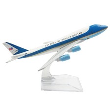Air Force One Plane Model 16cm Simulation Aircraft Aviation Model For Boeing 747