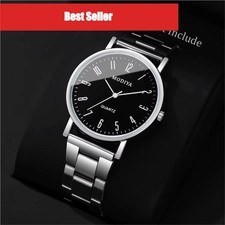 Yolako Hombre Moda Negocios Cuarzo Reloj Analógico Reloj Pulsera Informal