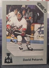 90-91 7th Inning Sketch David Pekarek 🚨🚨🚨 Drummondville Voltigeurs 