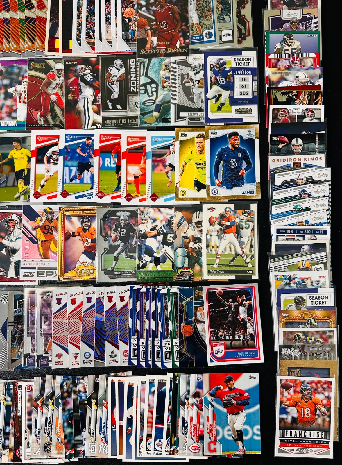 HUGE Sports CARD LOT! Jersey AUTO RC PRIZM Luka Doncic, Stephen Curry, Mahomes! view 7