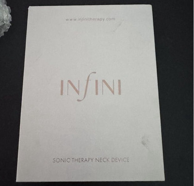 NWT Infini  Sonic Therapy Neck Wrinkle Double Chin LED Light & Radio Frequency
