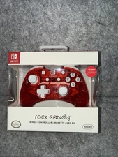 Nintendo Switch Rock Candy Wired Controller Stormin Cherry Brand New in Box NIB